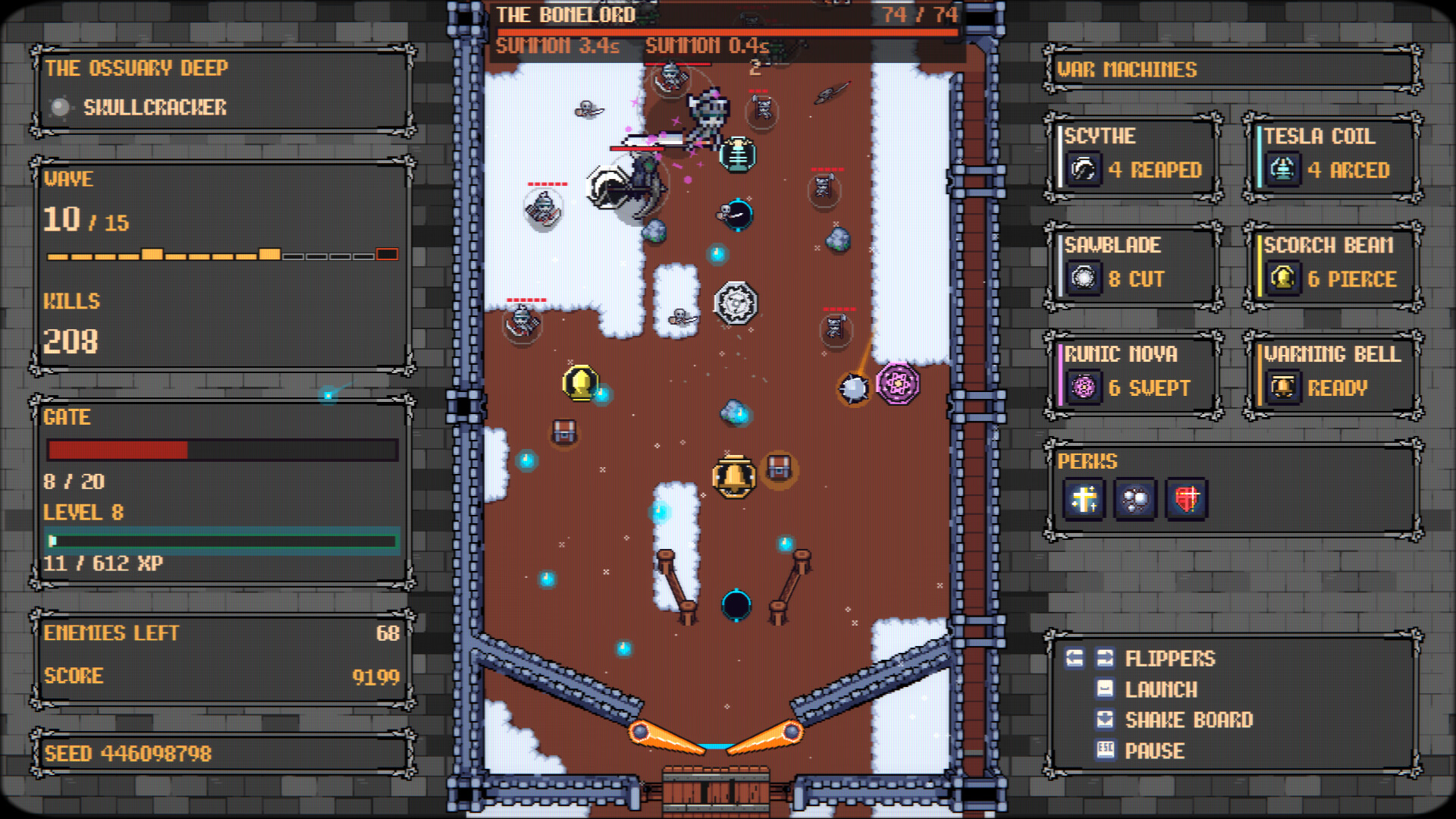 Ballwark: Pinball Siege screenshot #3