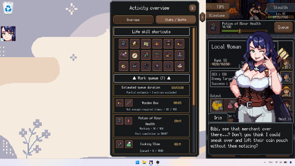 Iris's Idle Log screenshot 3