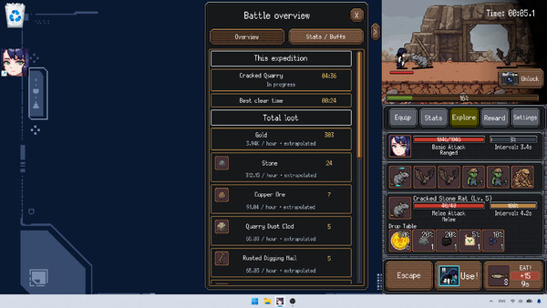 Iris's Idle Log screenshot 2