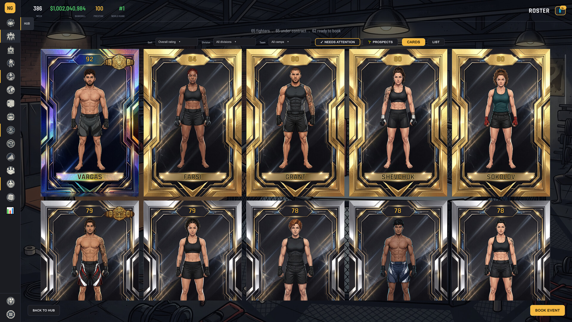 Cage Empire: MMA Manager screenshot 4