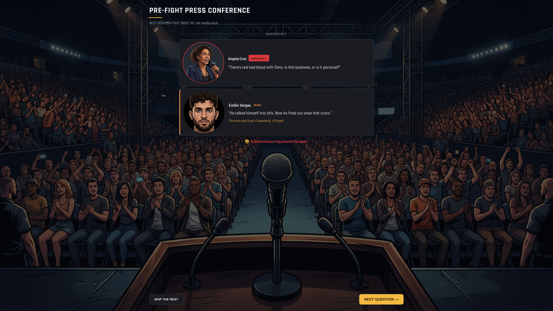 Cage Empire: MMA Manager screenshot 8