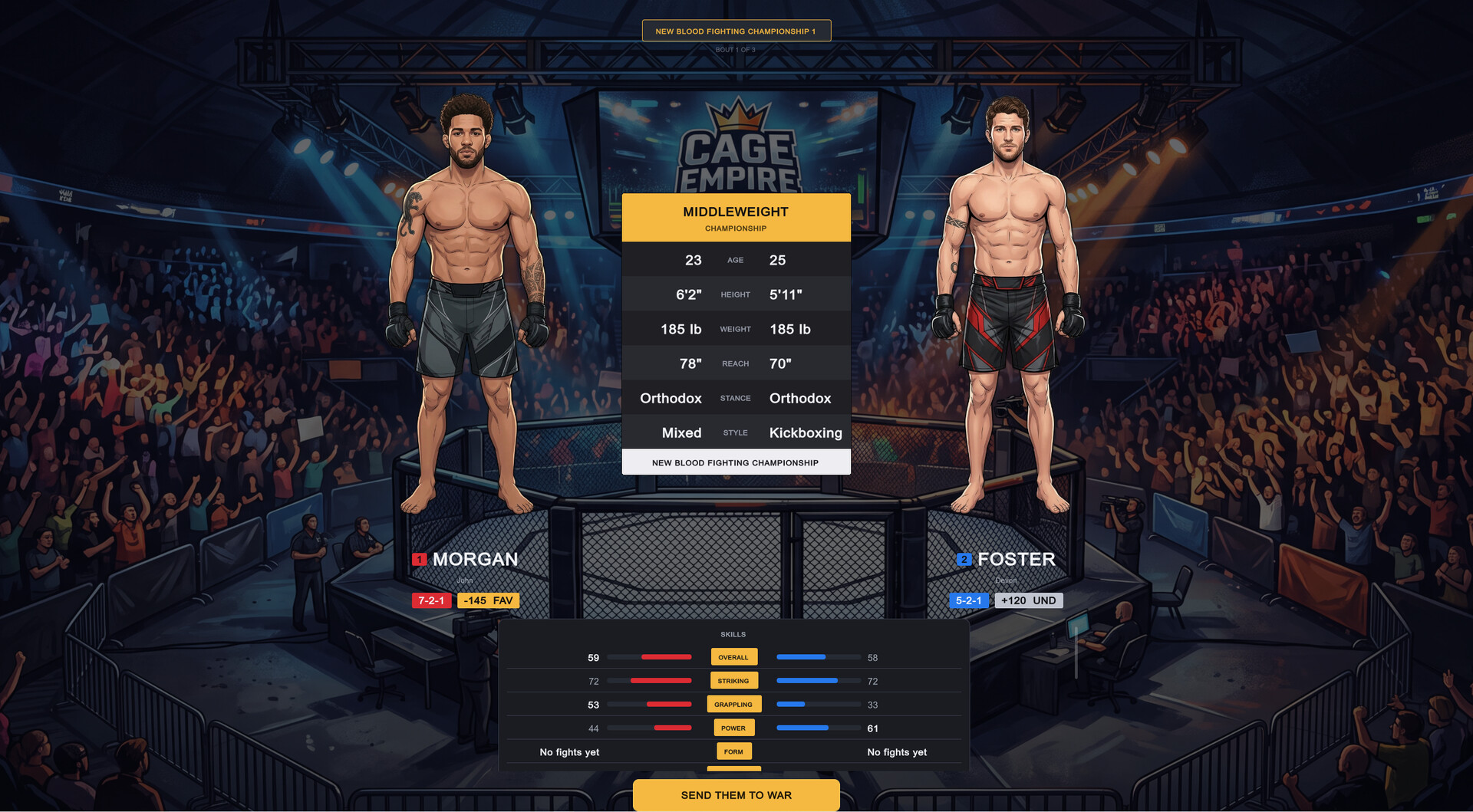 Cage Empire: MMA Manager screenshot 2