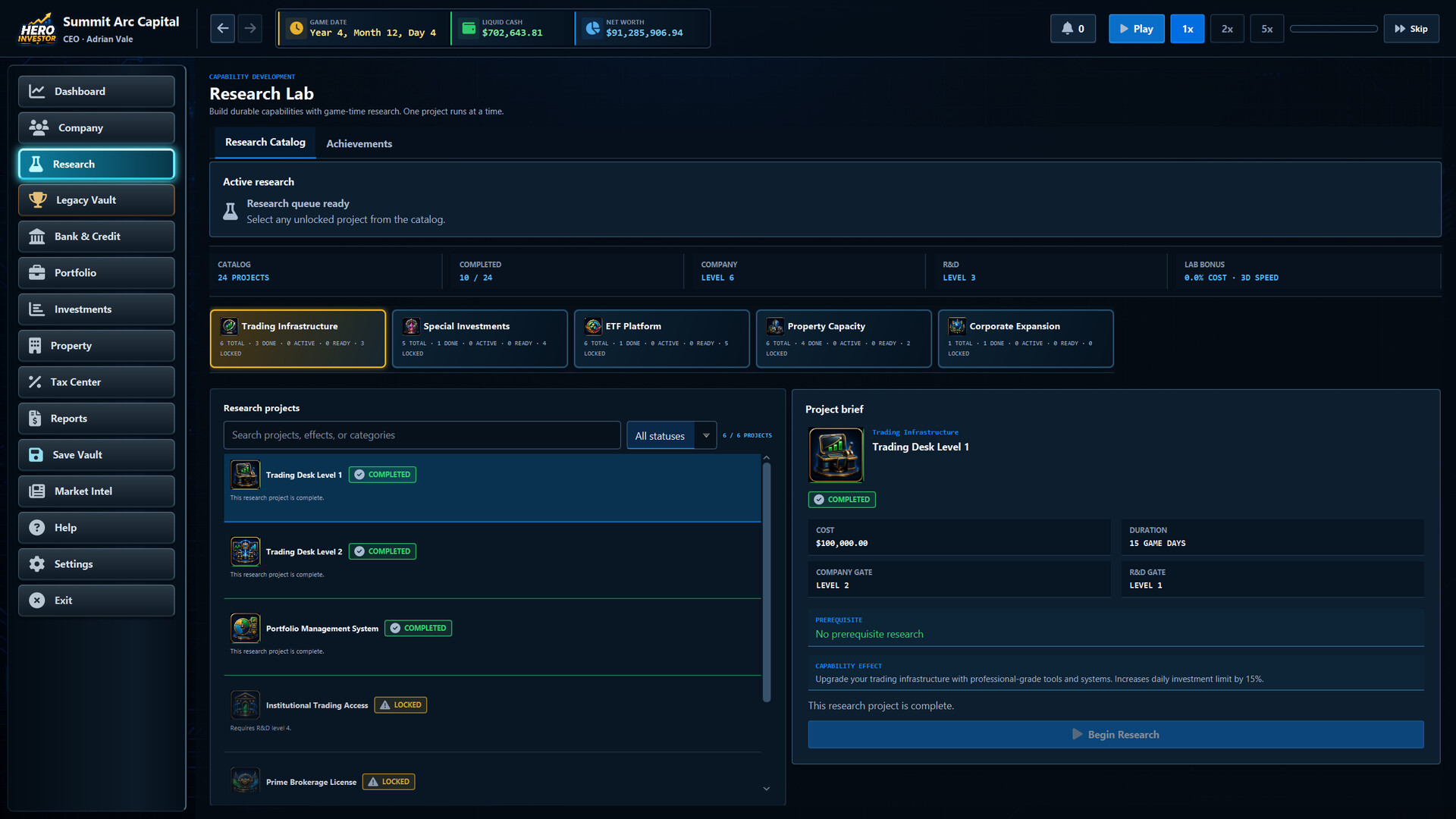 Hero Investor screenshot 4