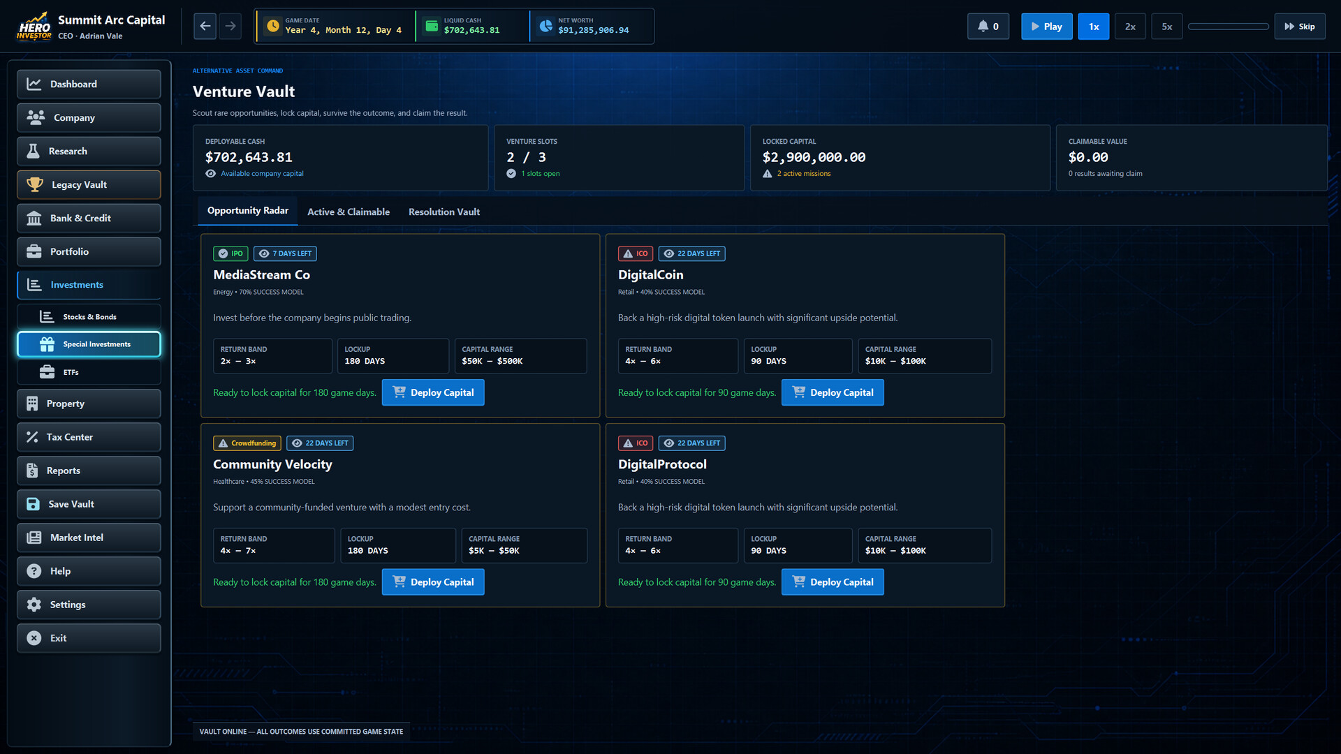 Hero Investor: Business Tycoon screenshot 7