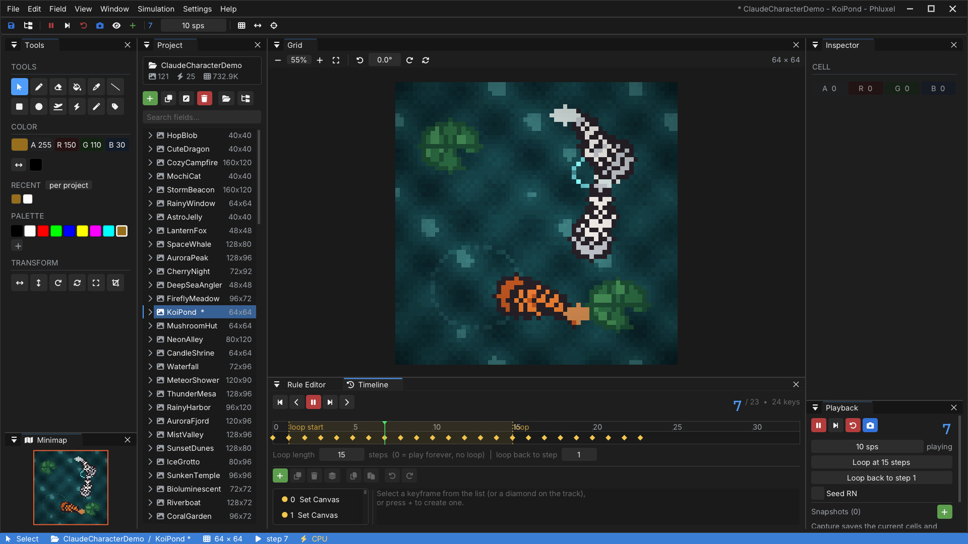 Phluxel screenshot 4