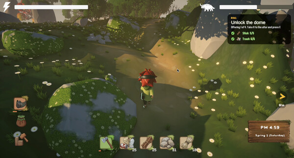 Walking Island screenshot 1