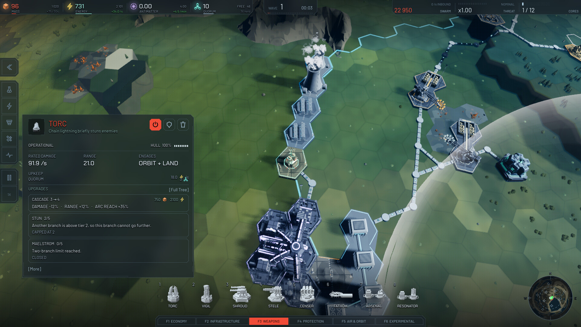 Hexfall: Planetary Defense screenshot 8