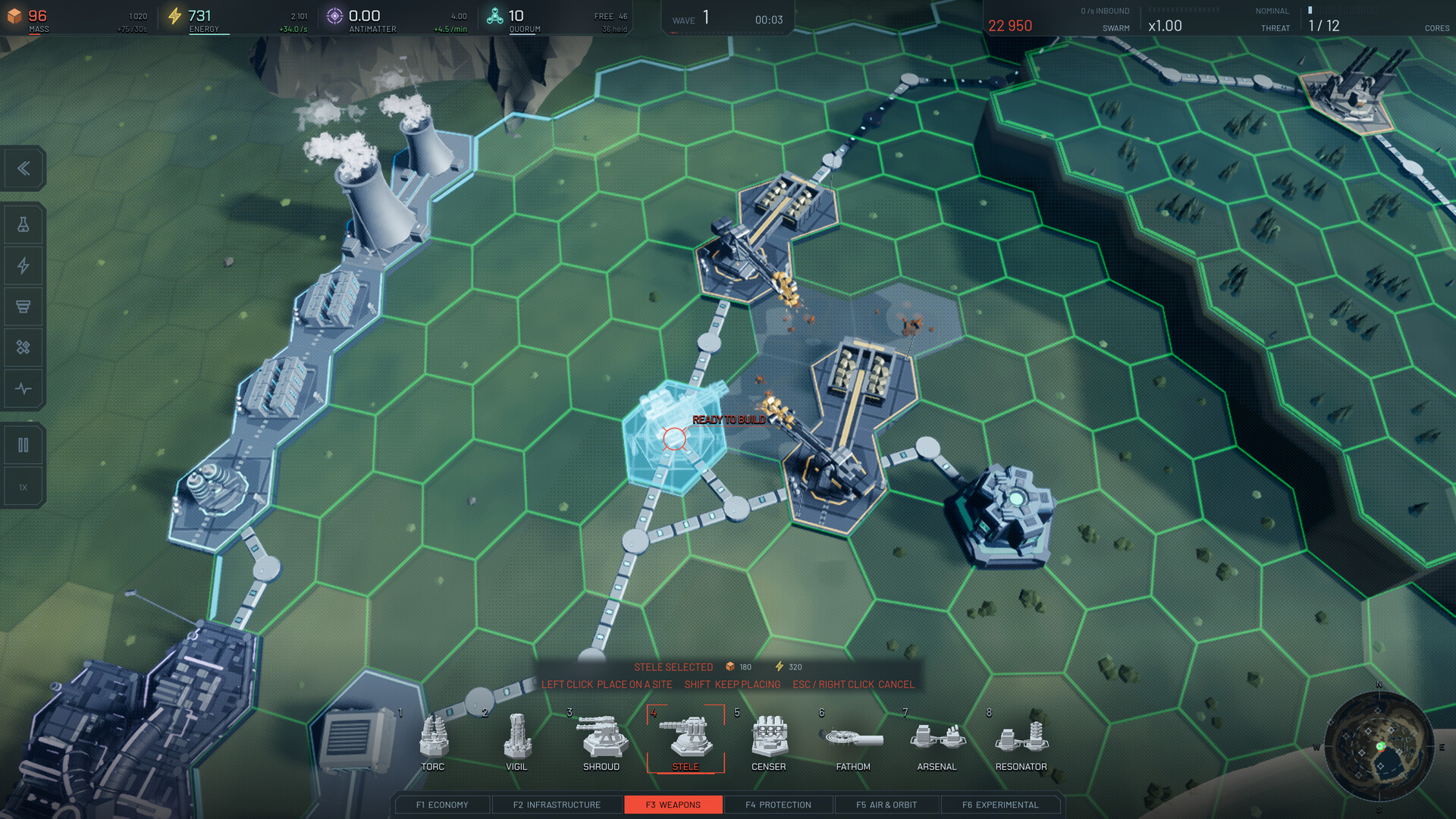 Hexfall: Planetary Defense screenshot 3