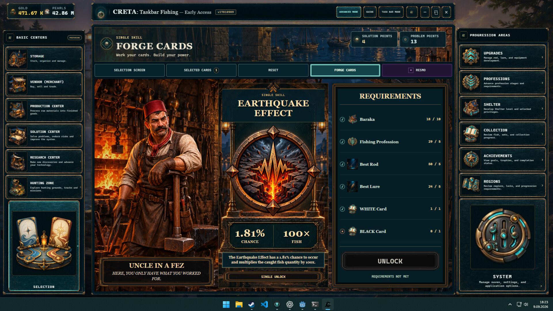 CRETA: Taskbar Fishing screenshot 2