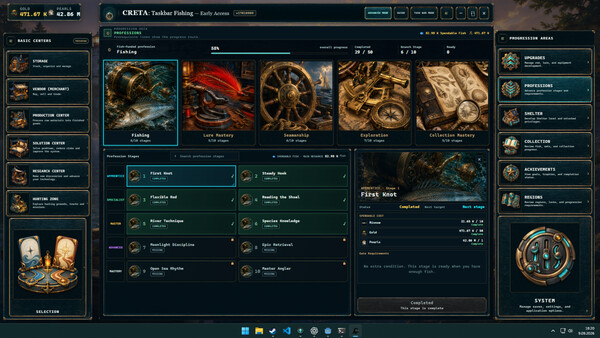 CRETA: Taskbar Fishing 스크린샷 4