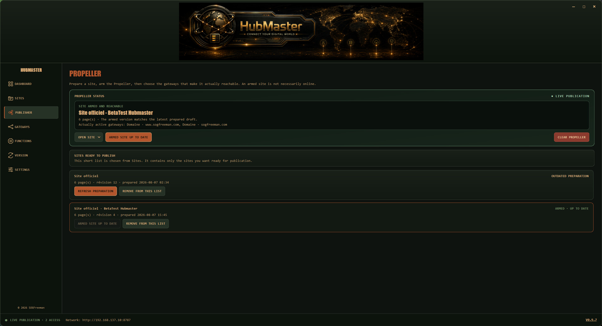 HubMaster screenshot 4