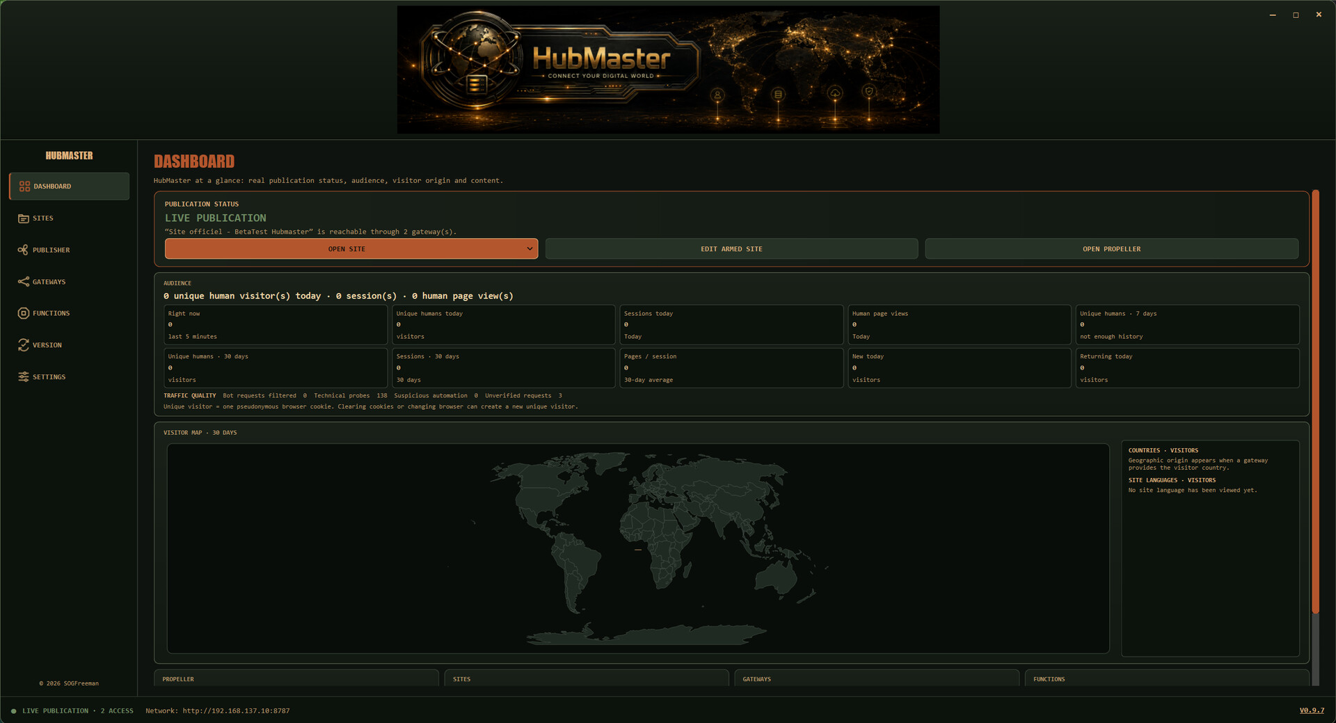 HubMaster screenshot 1