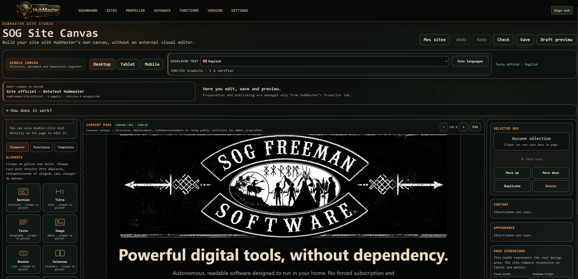 HubMaster screenshot 3