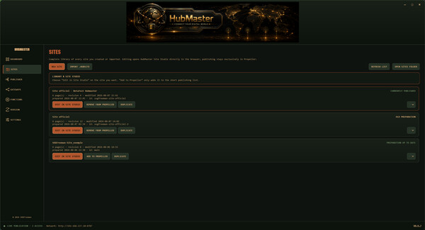 HubMaster 스크린샷 2