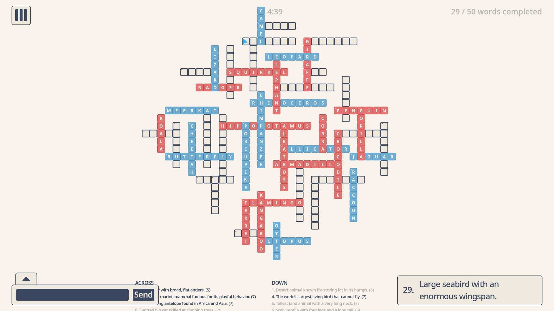 Super Friendly Crosswords screenshot 1