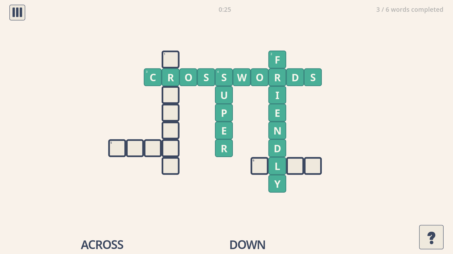 Super Friendly Crosswords screenshot 4