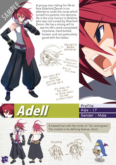 Disgaea 2 PC - Digital Art Book
