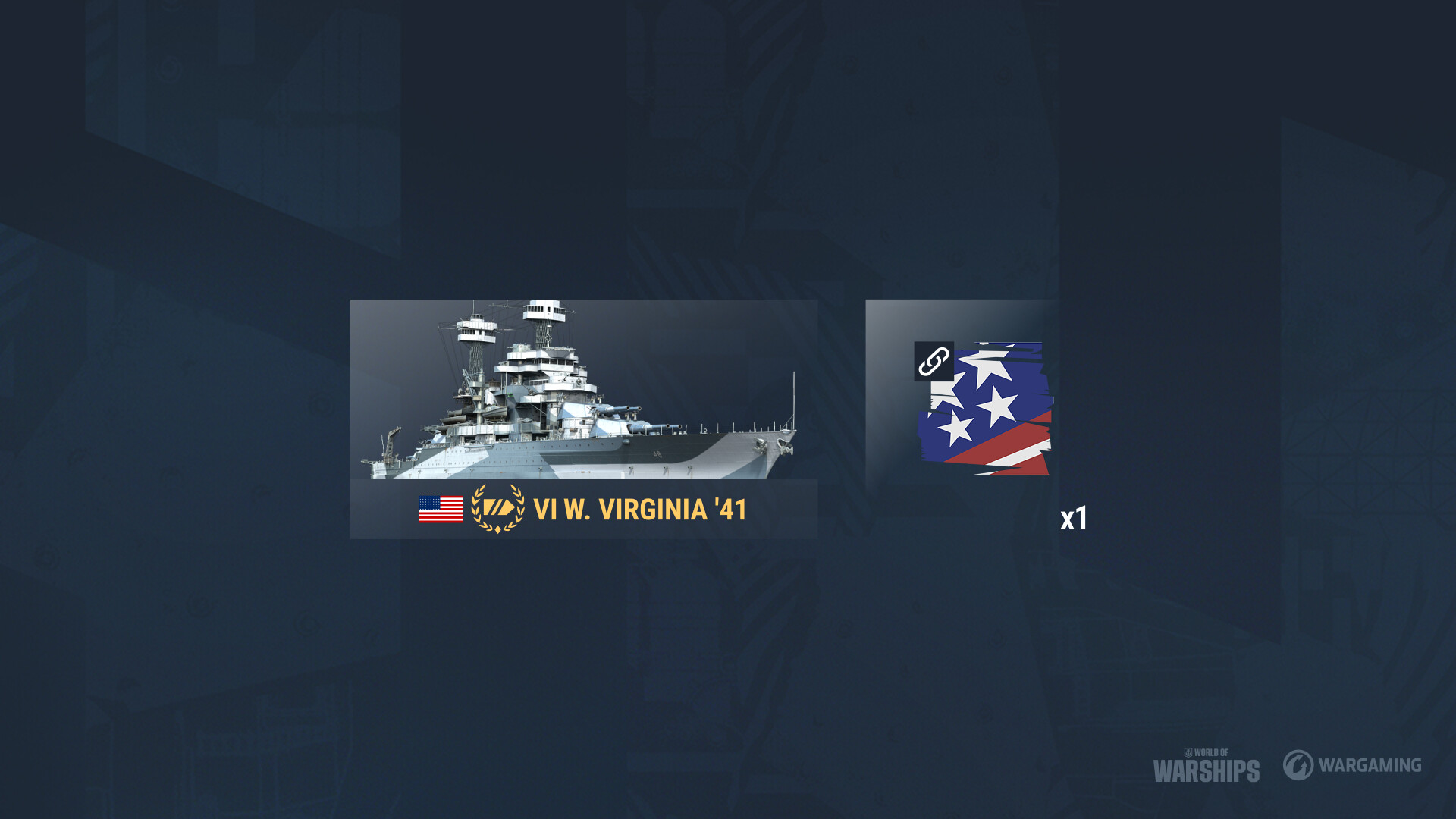 World of Warships — West Virginia ’41 Pack Featured Screenshot #1