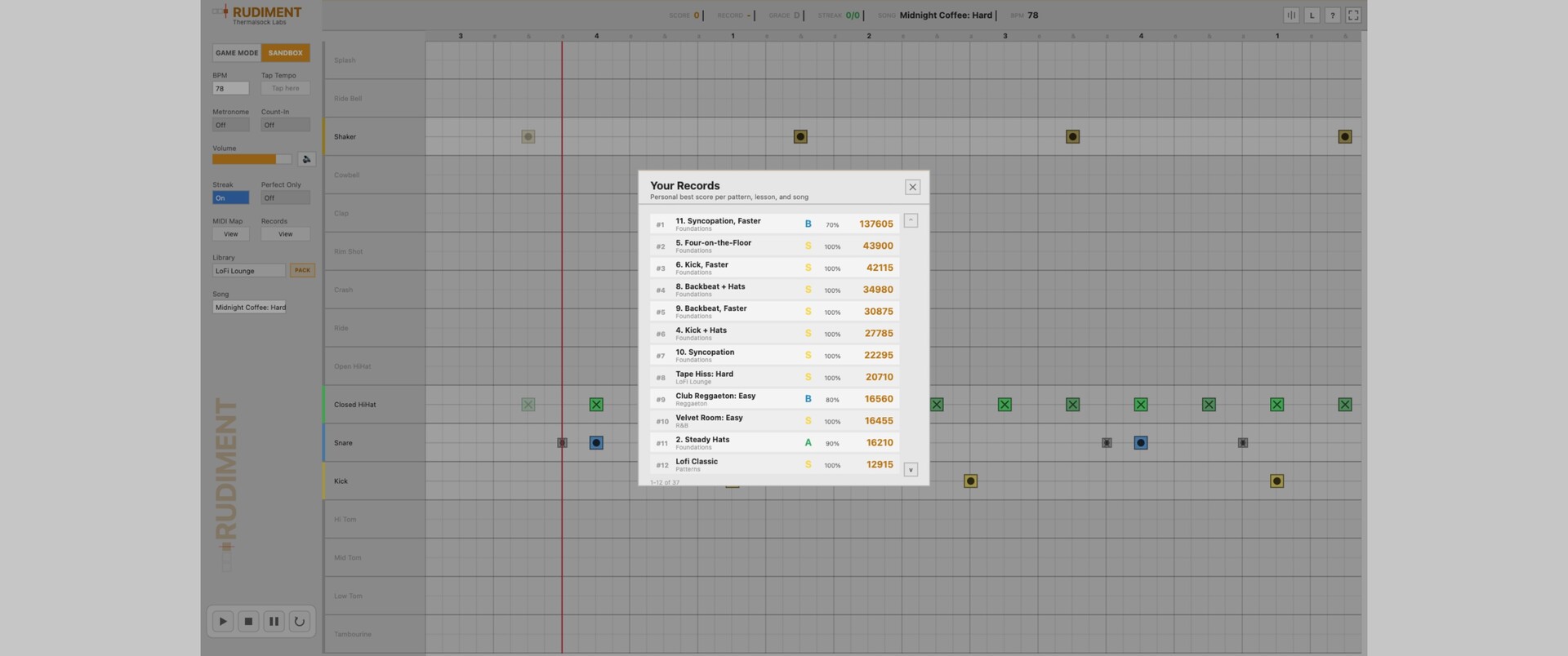 Rudiment screenshot 5