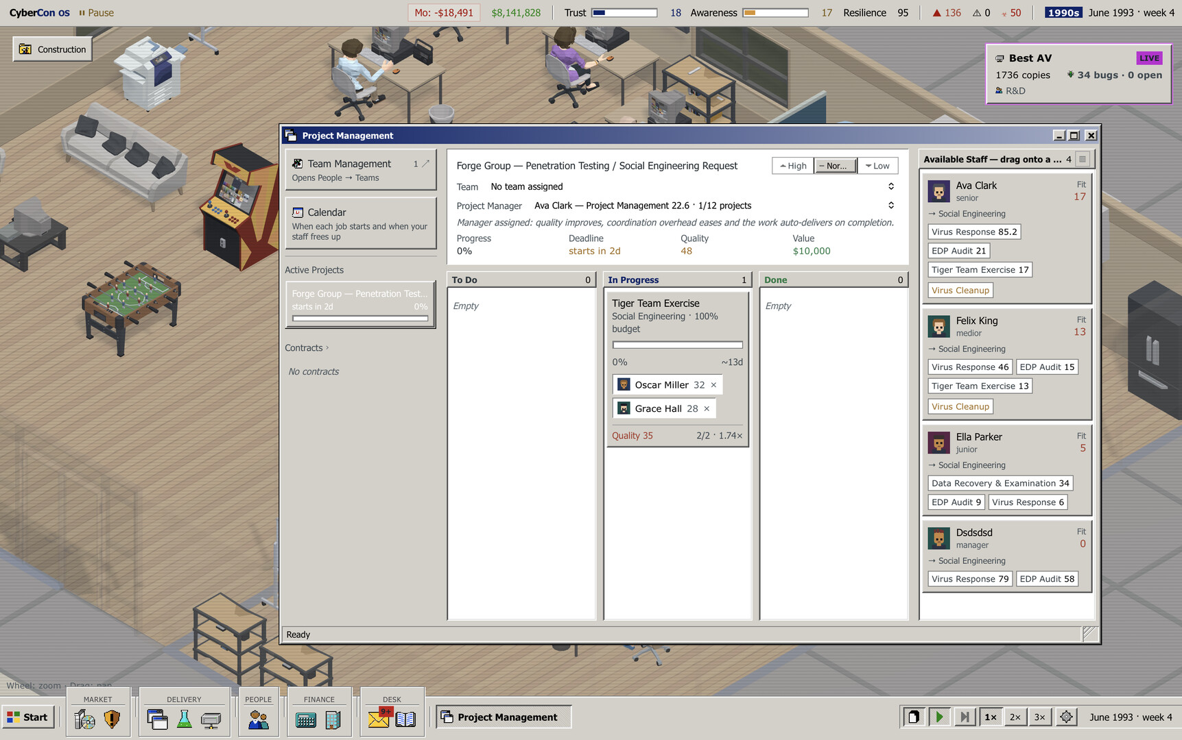 CyberCon: Cybersecurity Tycoon screenshot #5