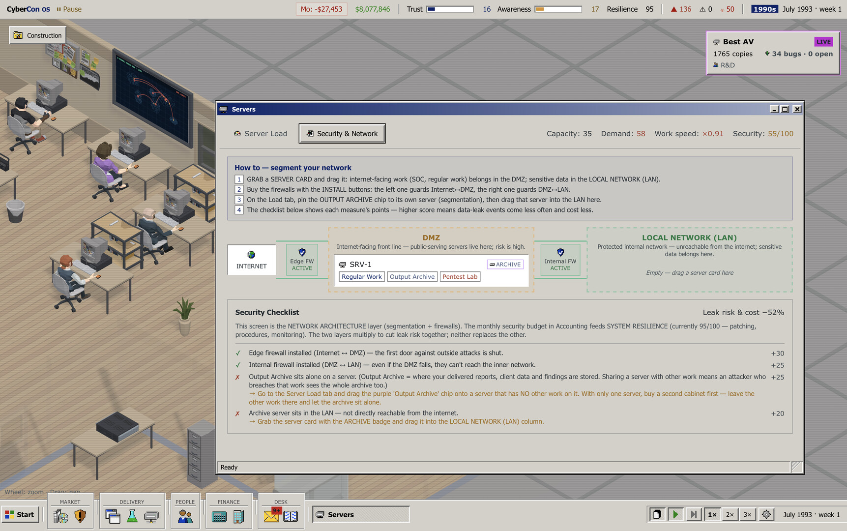 CyberCon: Cybersecurity Tycoon screenshot #11