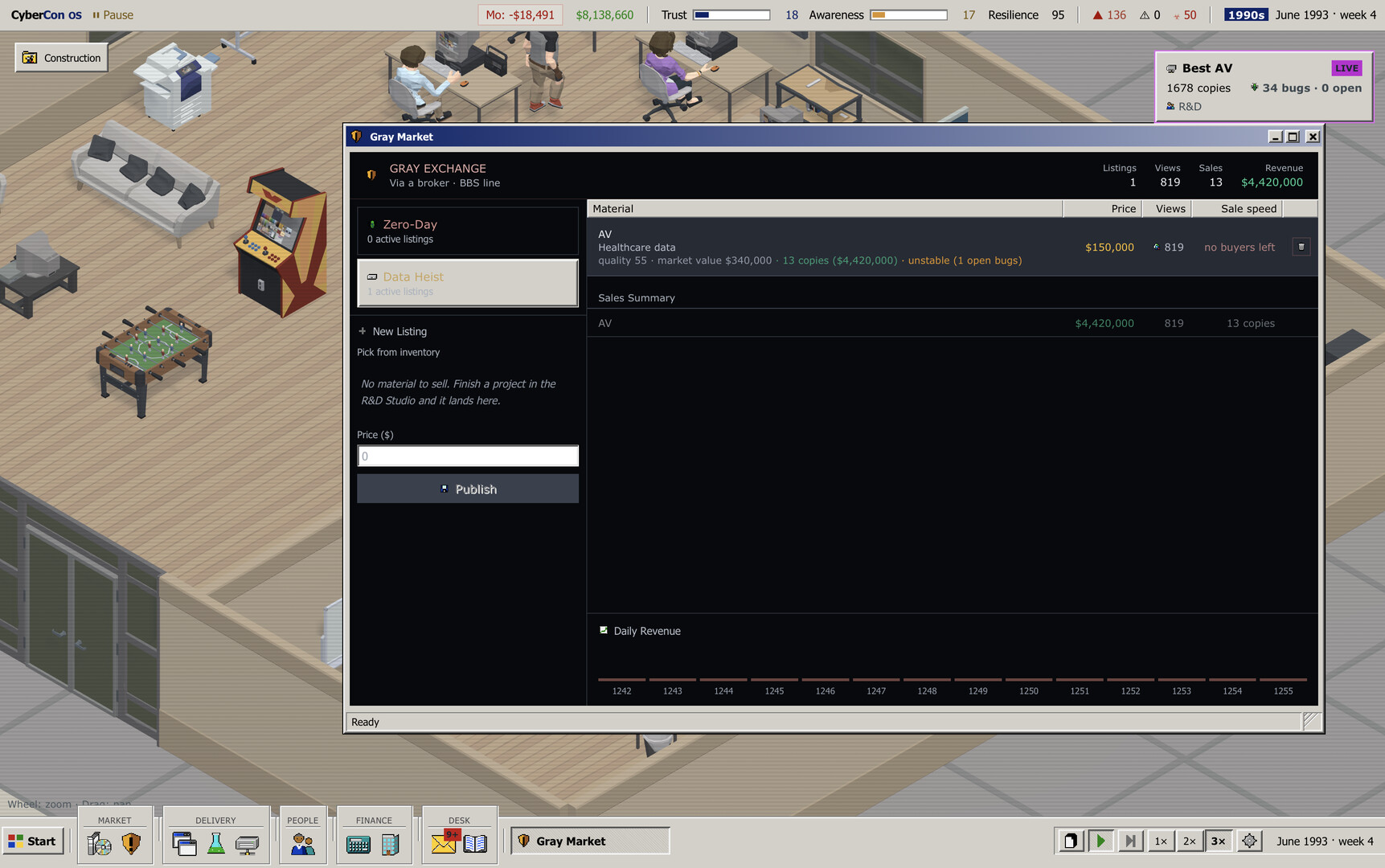 CyberCon: Cybersecurity Tycoon screenshot #9