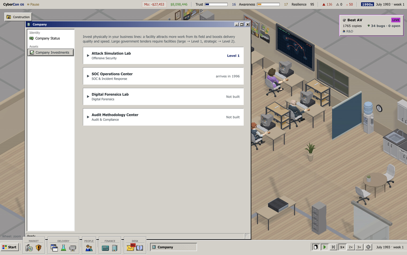 CyberCon: Cybersecurity Tycoon screenshot #4