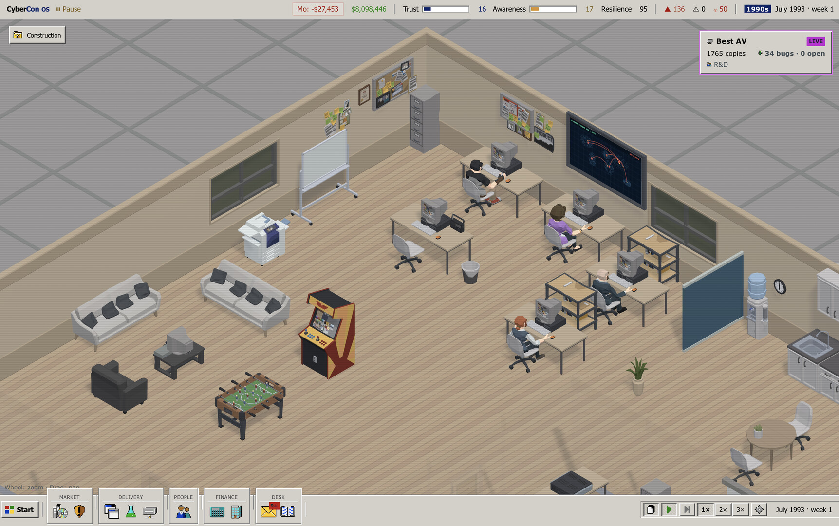CyberCon: Cybersecurity Tycoon screenshot #2