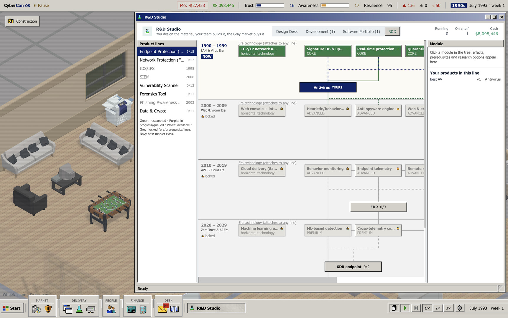CyberCon: Cybersecurity Tycoon screenshot #8