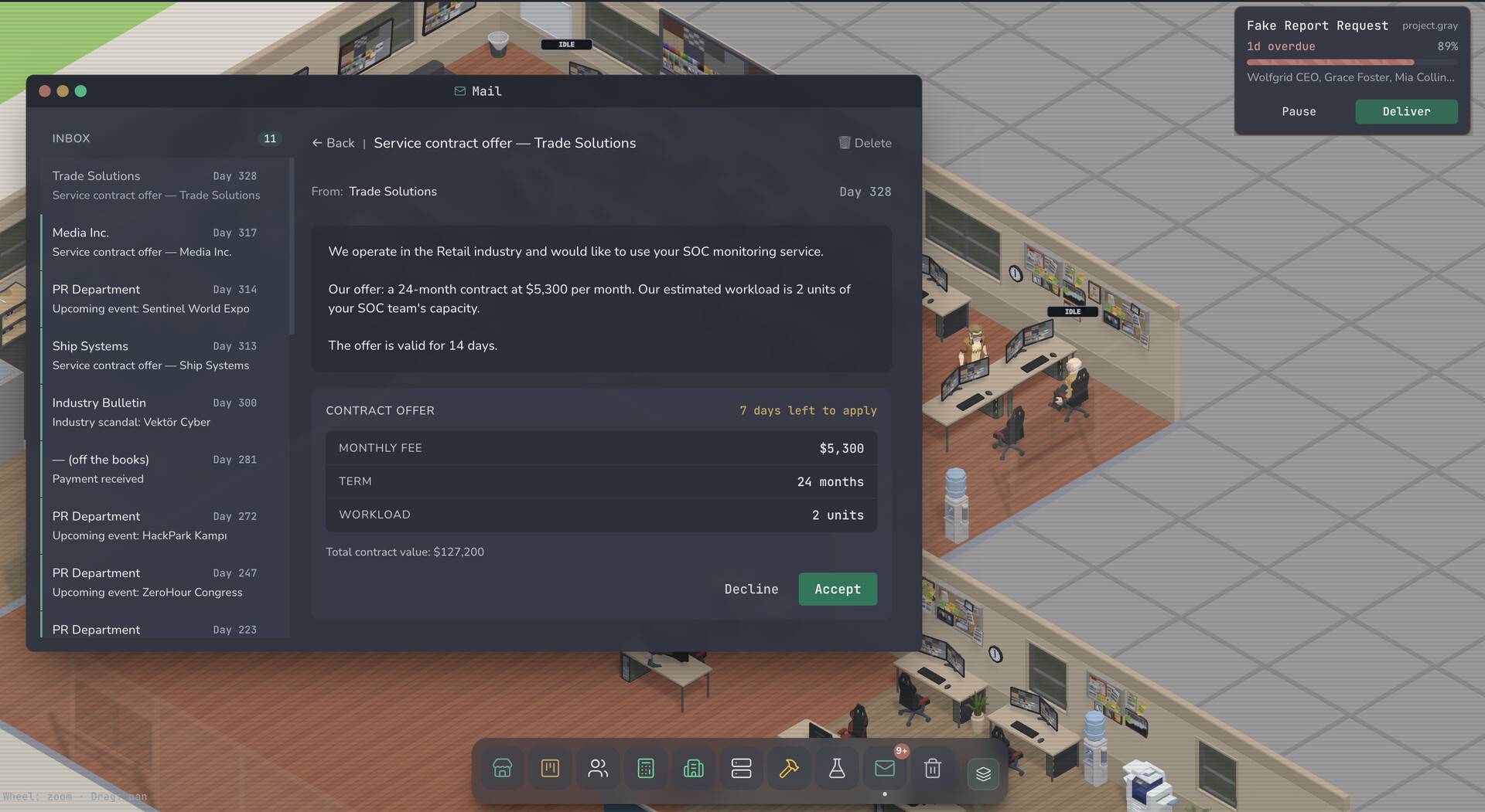 CyberCon: Cybersecurity Tycoon screenshot 14