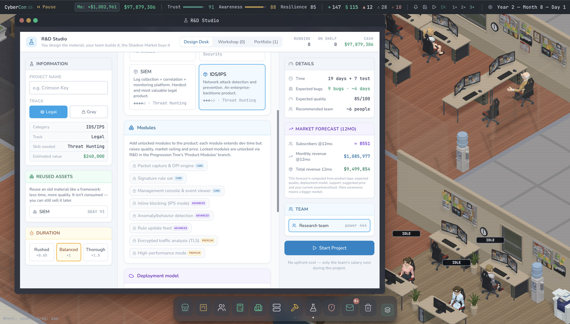 CyberCon: Cybersecurity Tycoon screenshot 10