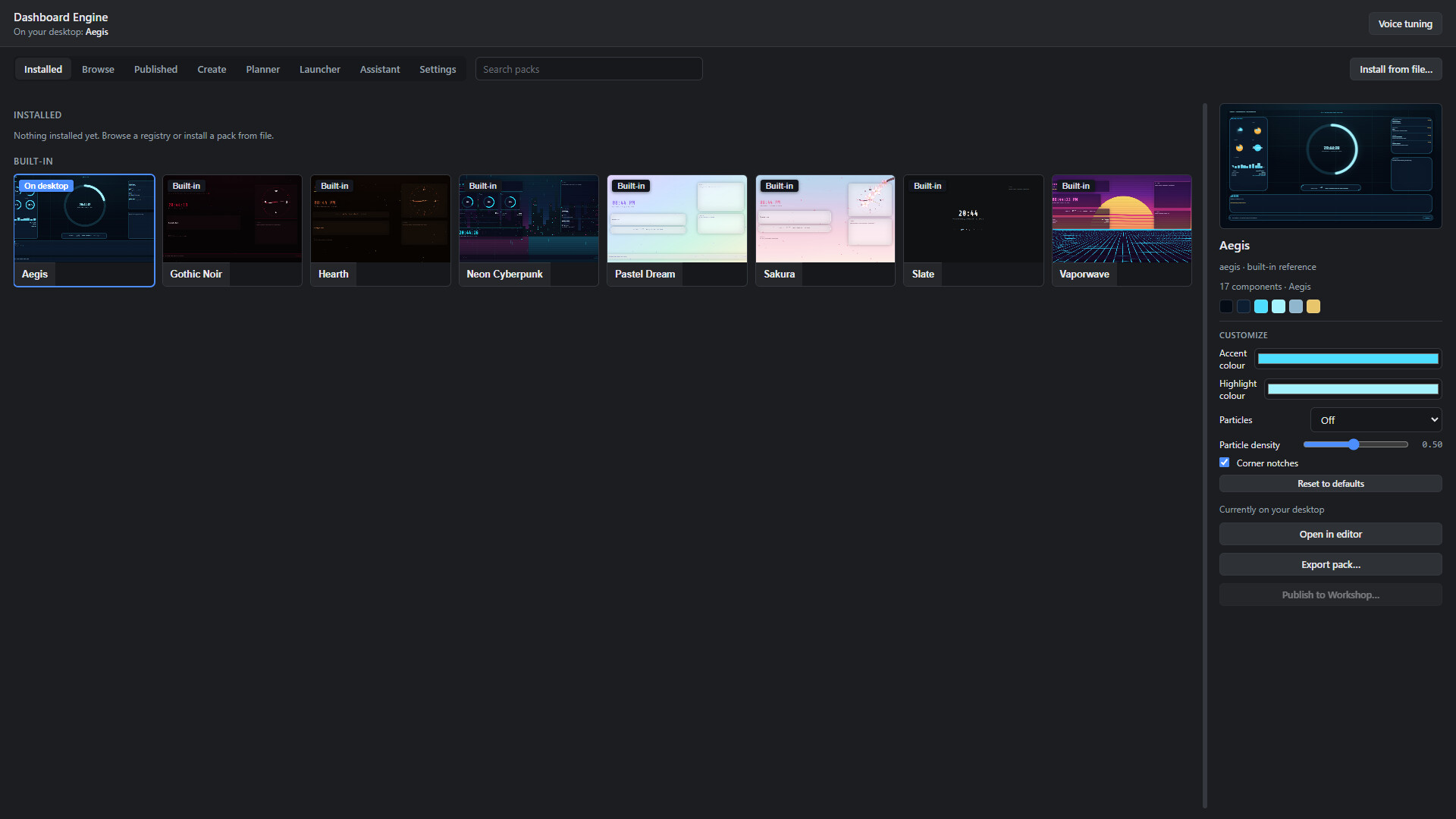 Dashboard Engine screenshot 5