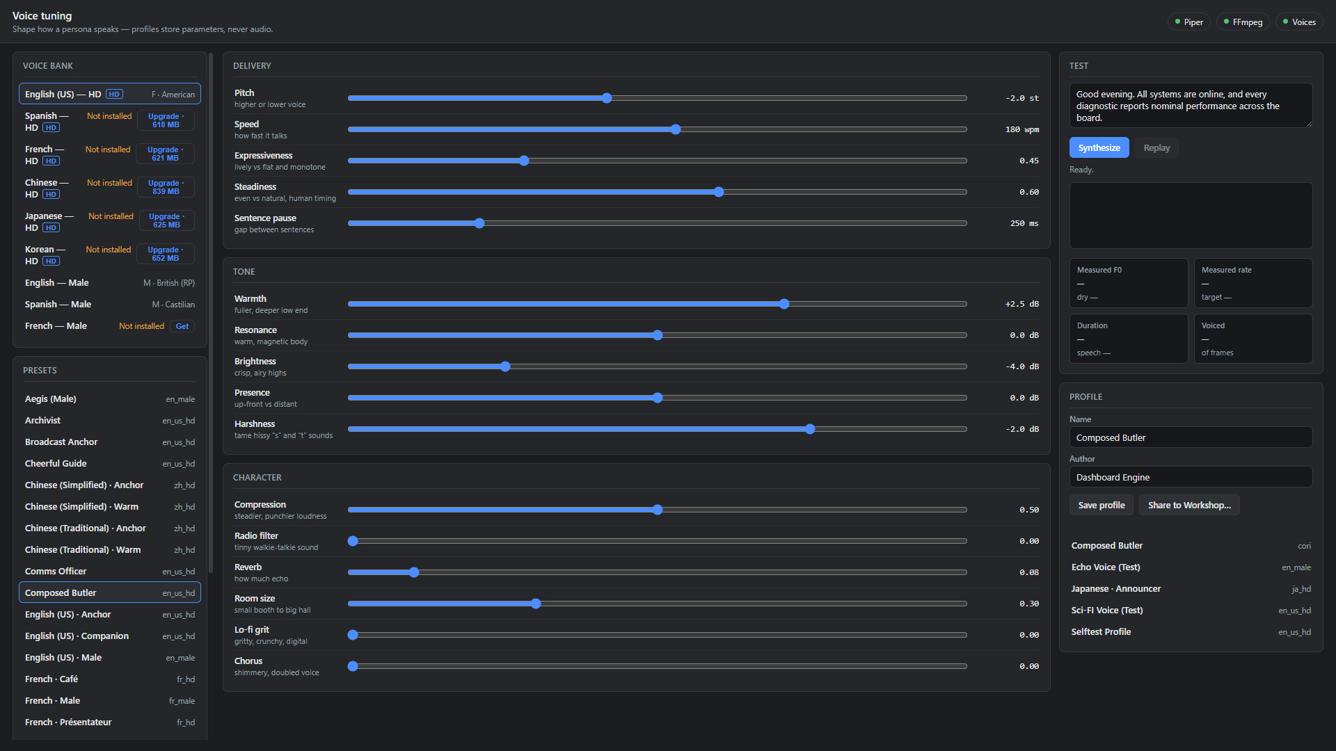 Dashboard Engine screenshot 6