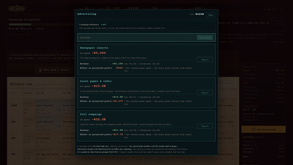 NOW SHOWING: A Cinema Programming Game — скриншот