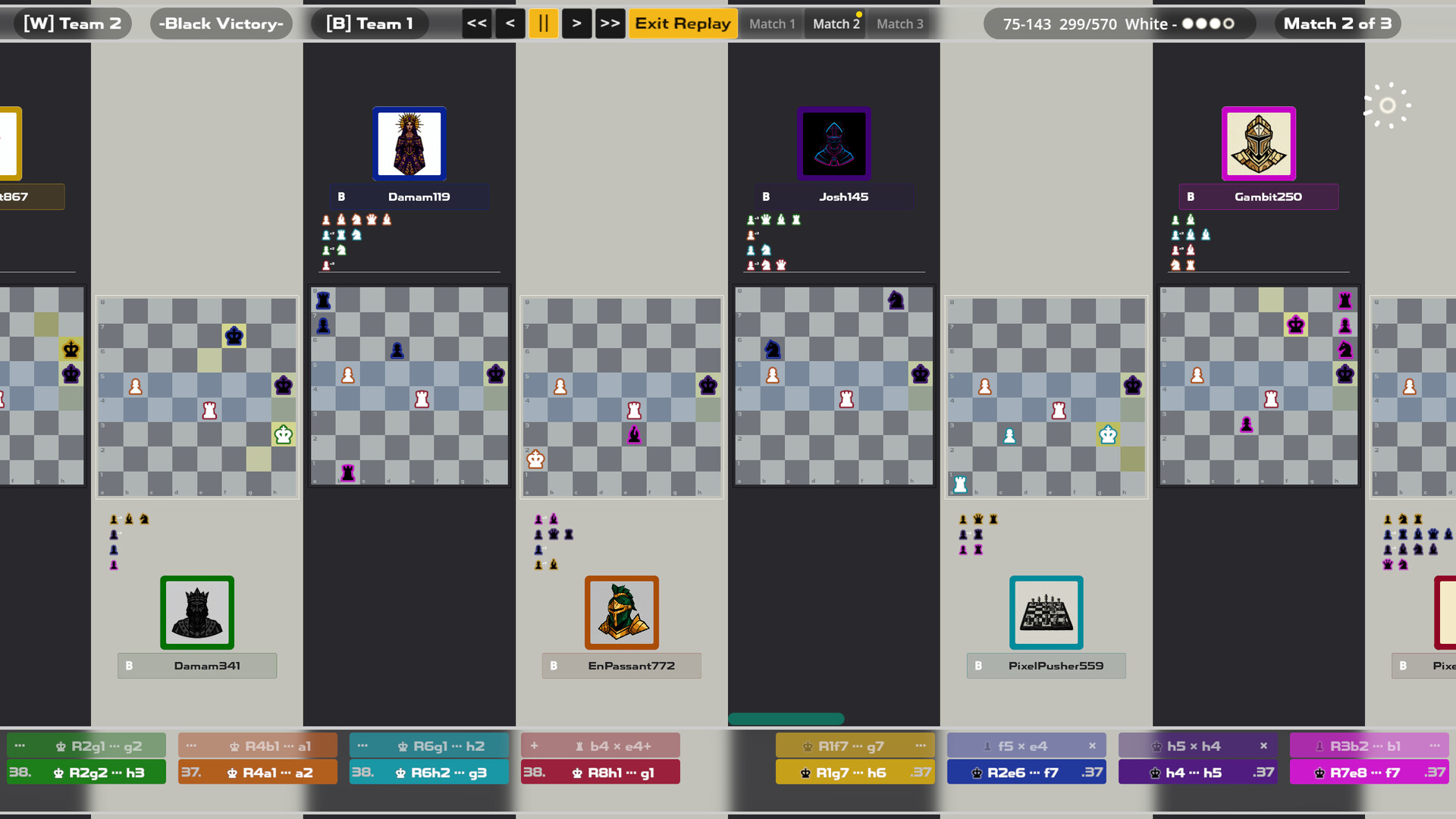 Enkhbayar's Olympiad Chess: Multi-Board Team Matches screenshot #7