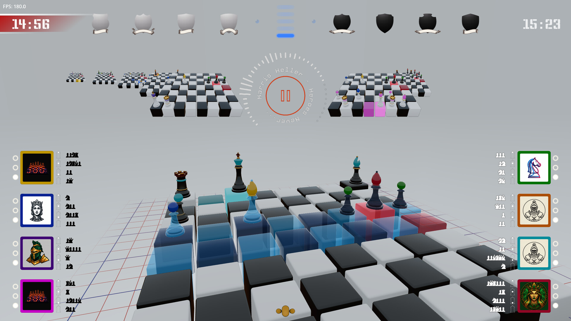 Enkhbayar's Olympiad Chess: Multi-Board Team Matches screenshot #4
