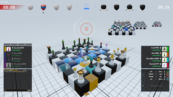 Enkhbayar's Olympiad Chess: Multi-Board Team Matches screenshot 5