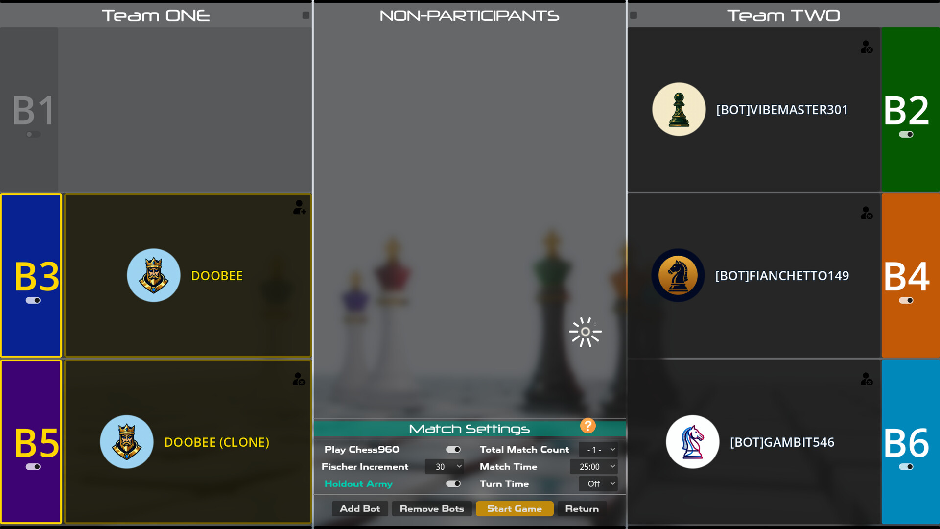 Enkhbayar's Olympiad Chess: Multi-Board Team Matches screenshot 8