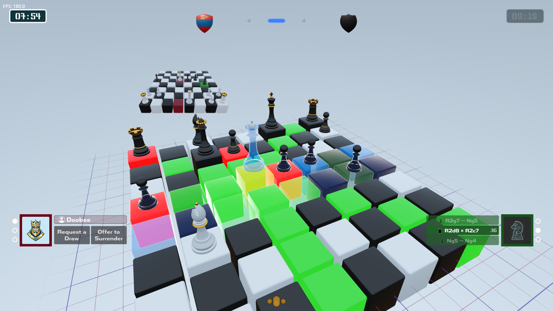 Enkhbayar's Olympiad Chess: Multi-Board Team Matches screenshot 2