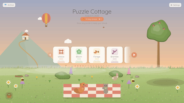 Puzzle Cottage Demo 스크린샷 2