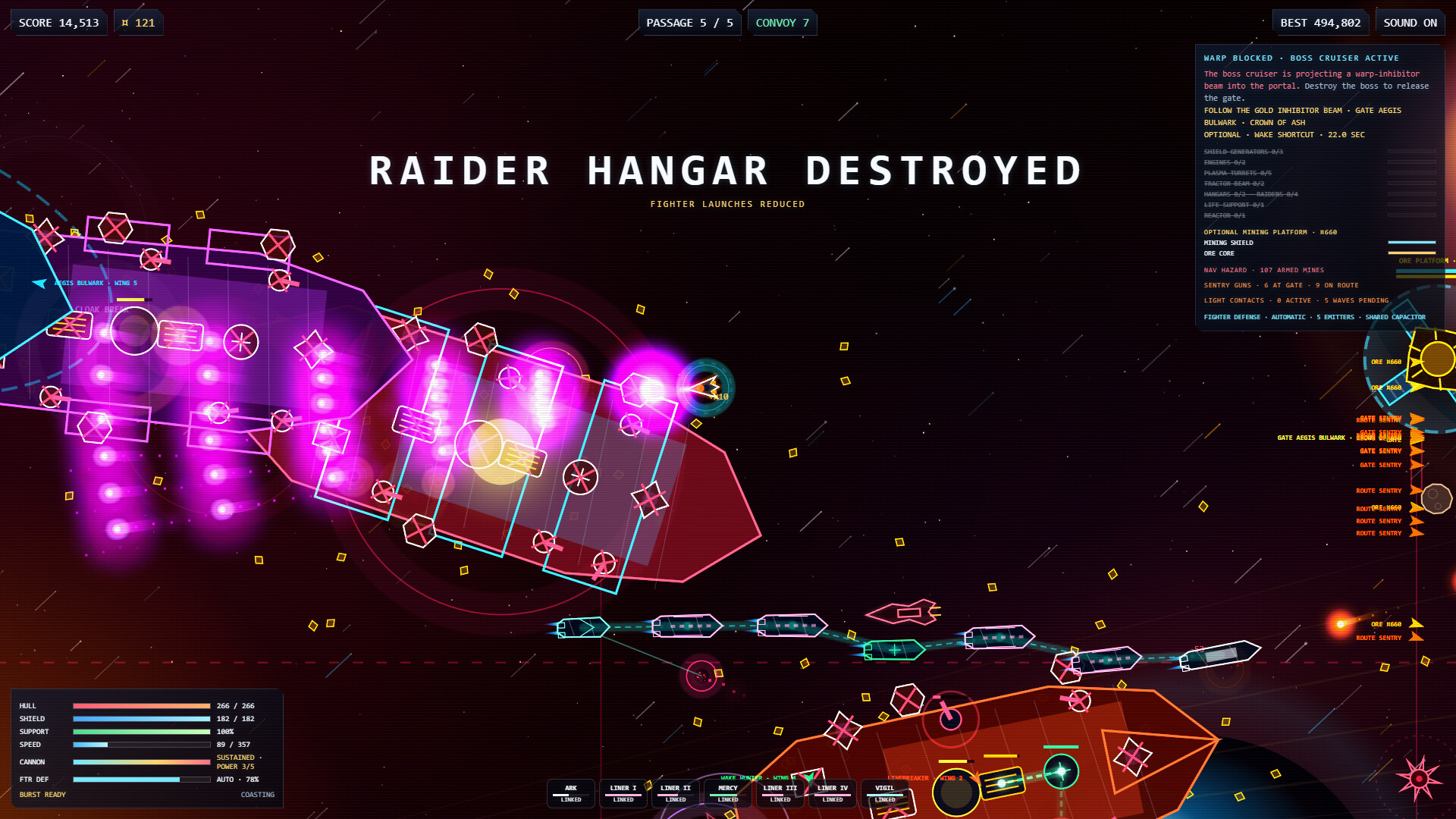 Rogue Space Convoy screenshot 6