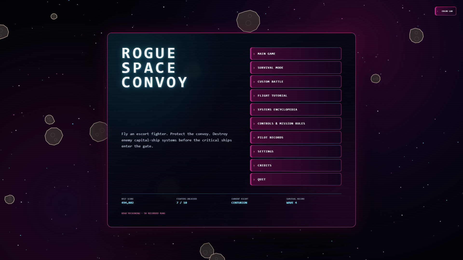 Rogue Space Convoy screenshot 4