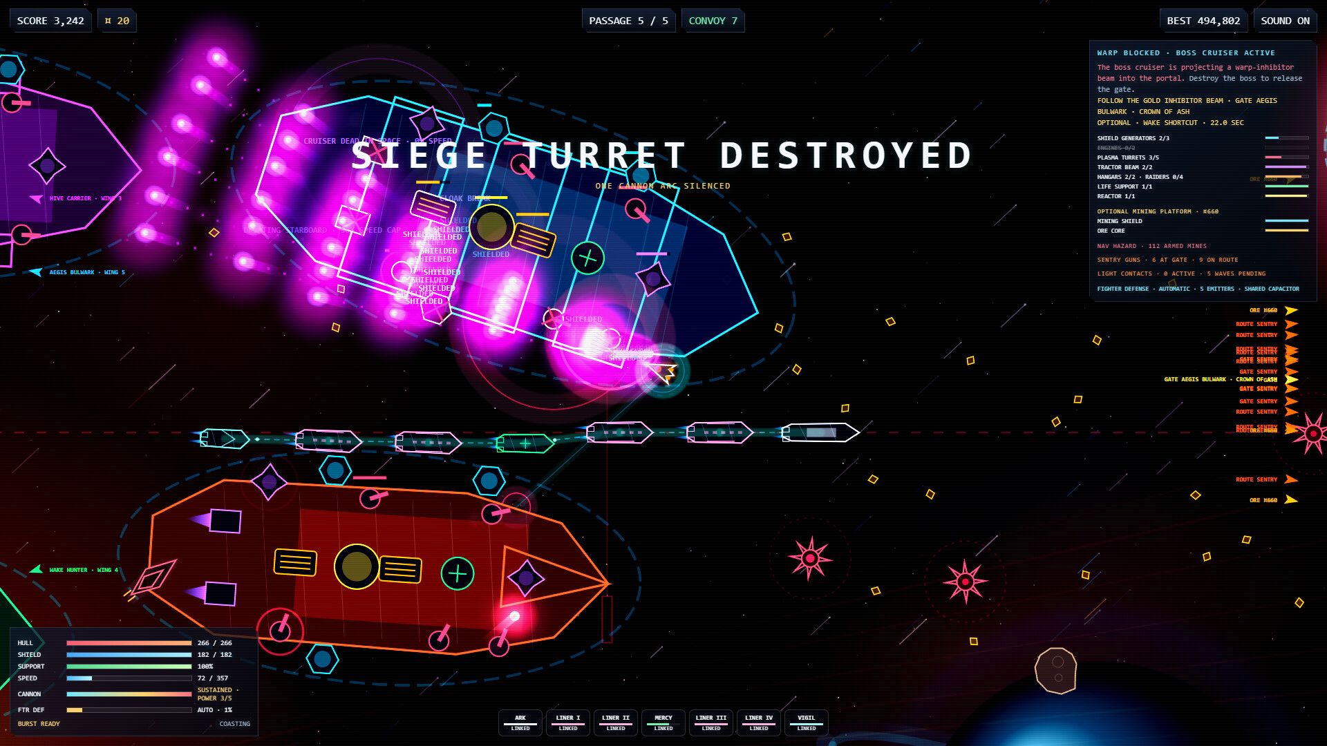Rogue Space Convoy screenshot 5