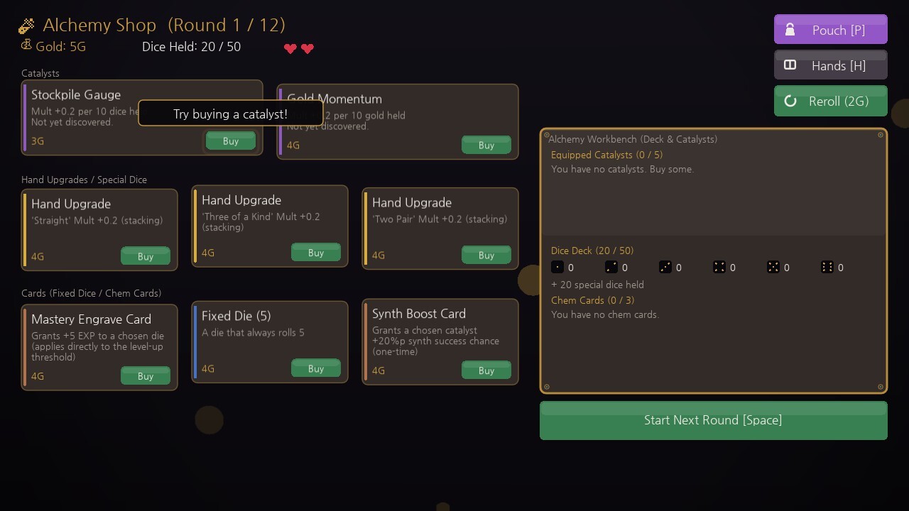 Dice Chemist screenshot 1
