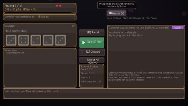 Dice Chemist 스크린샷 2