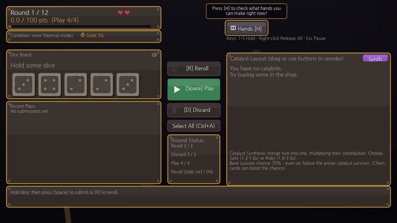 Dice Chemist screenshot 2