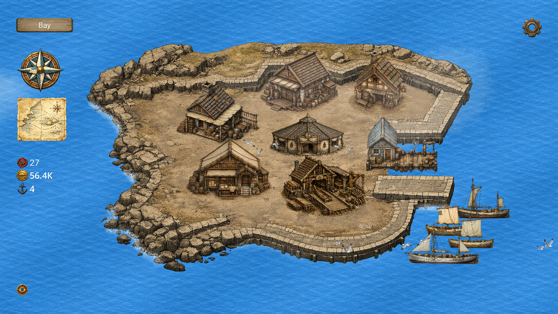 Portrise Idle screenshot 1