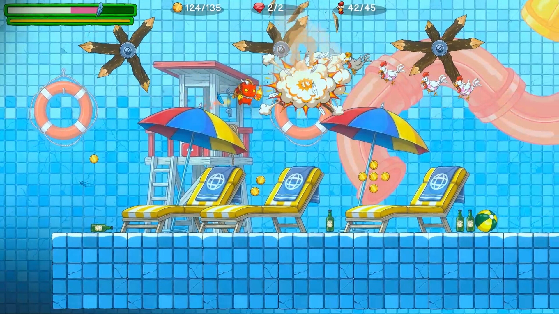 Pillow vs Chickens screenshot 10