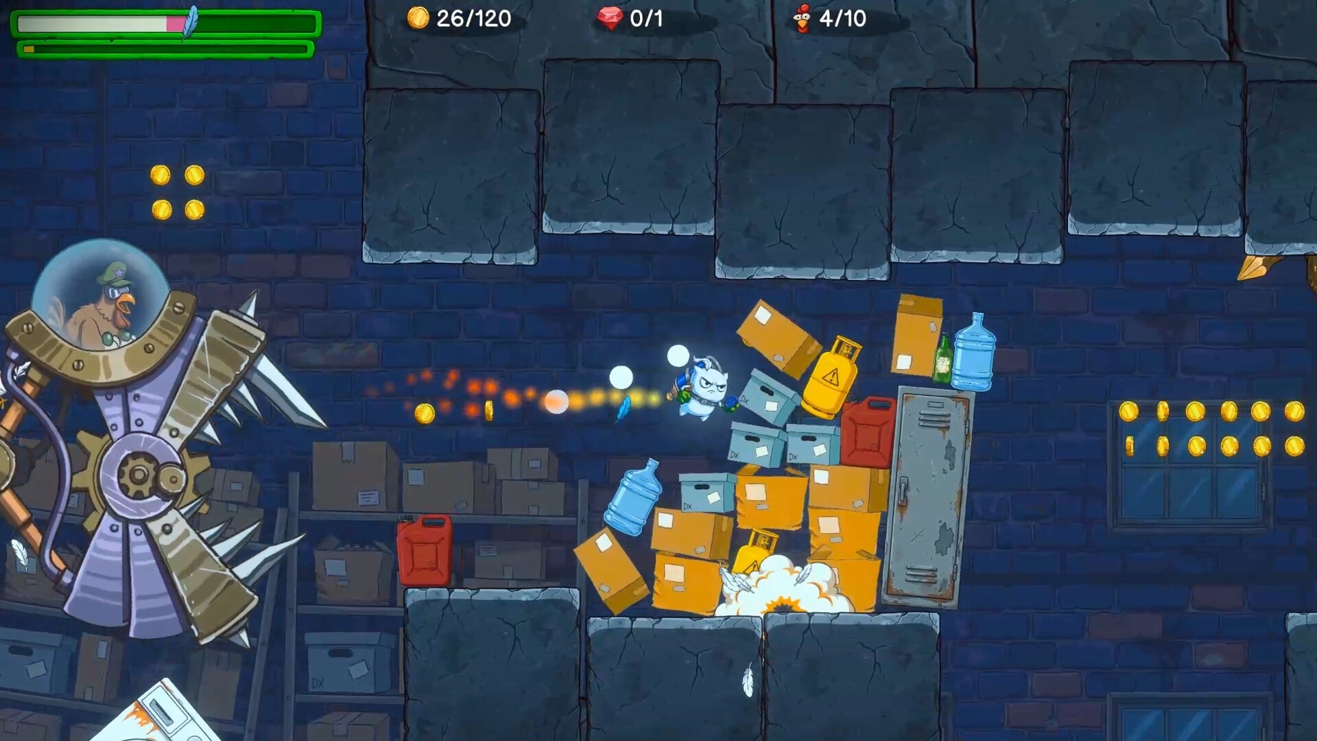 Pillow vs Chickens screenshot 1
