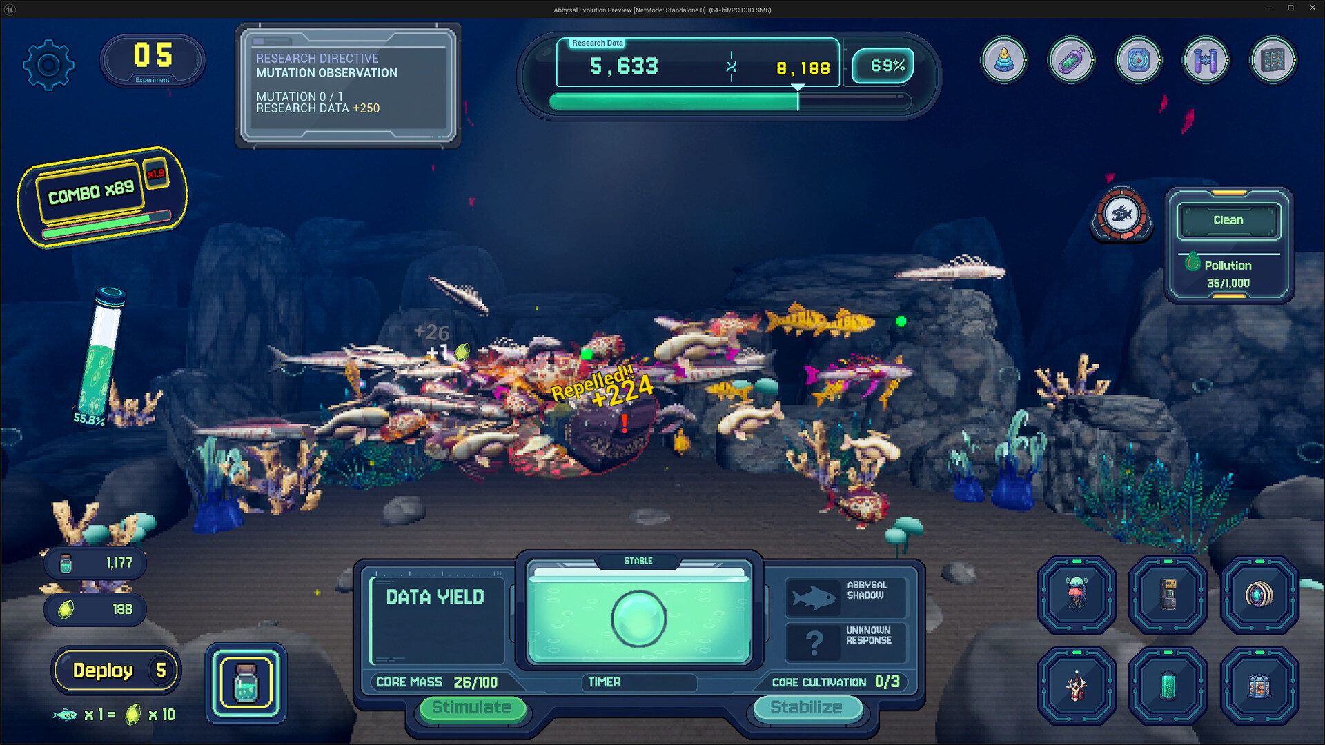 Abyssal Evolutionのスクリーンショット 1
